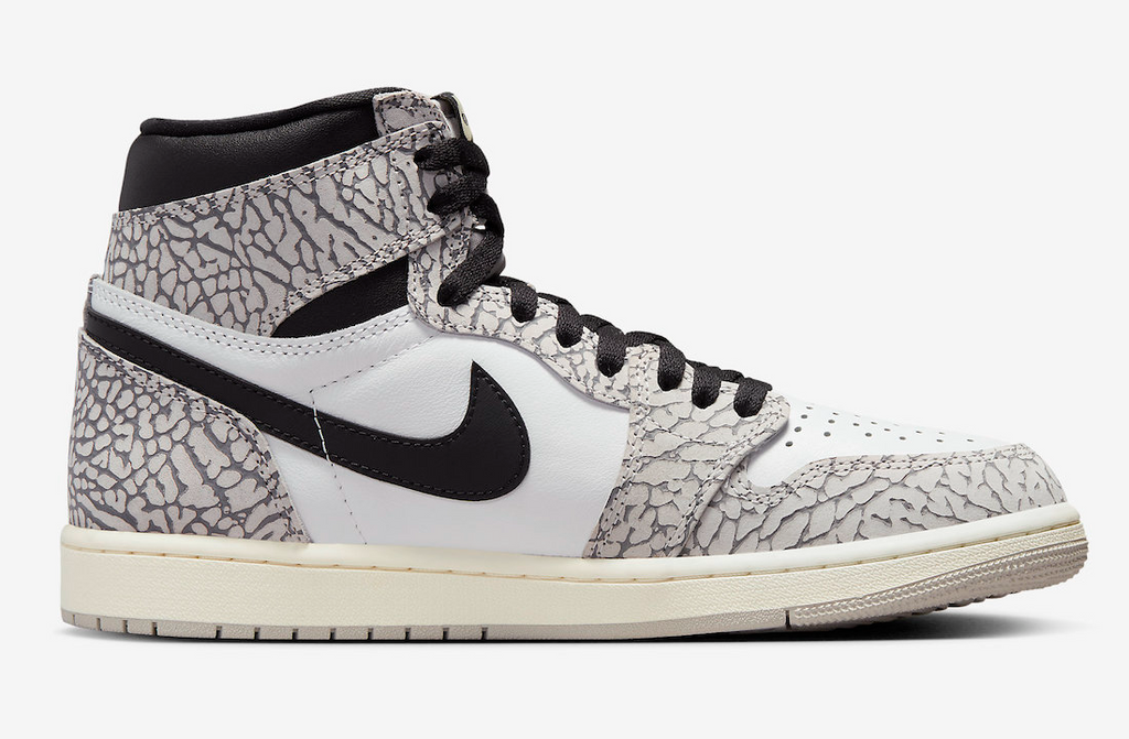 Jordan 1 Retro High OG White Cement