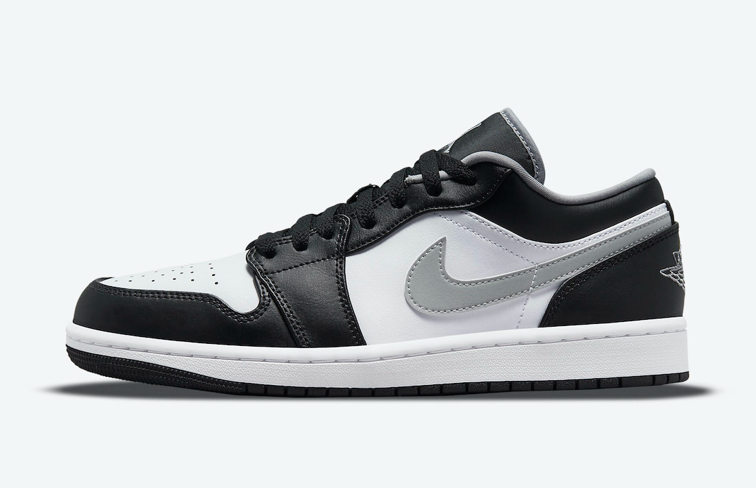 Jordan 1 Low Black White Grey