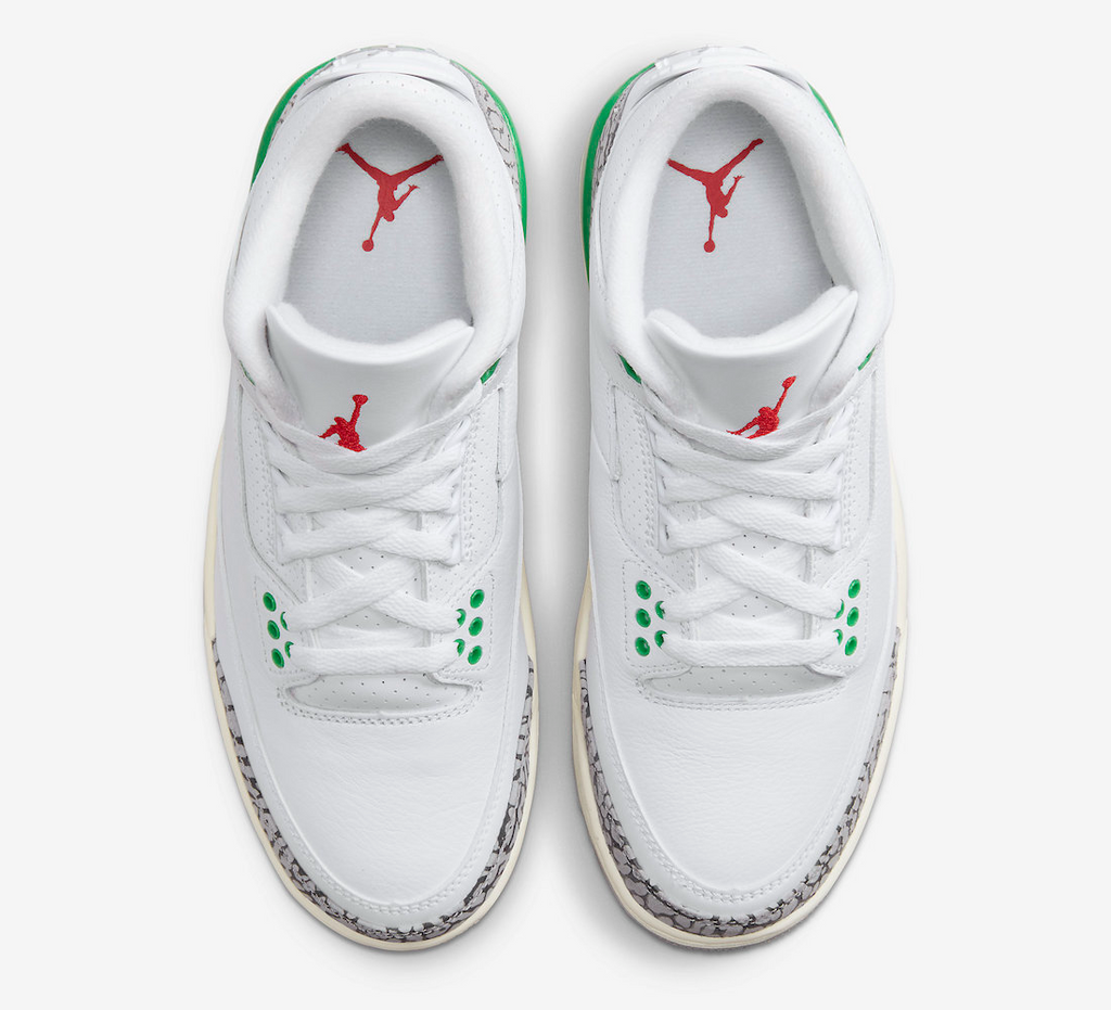 Jordan 3 Retro Lucky Green (Women's)