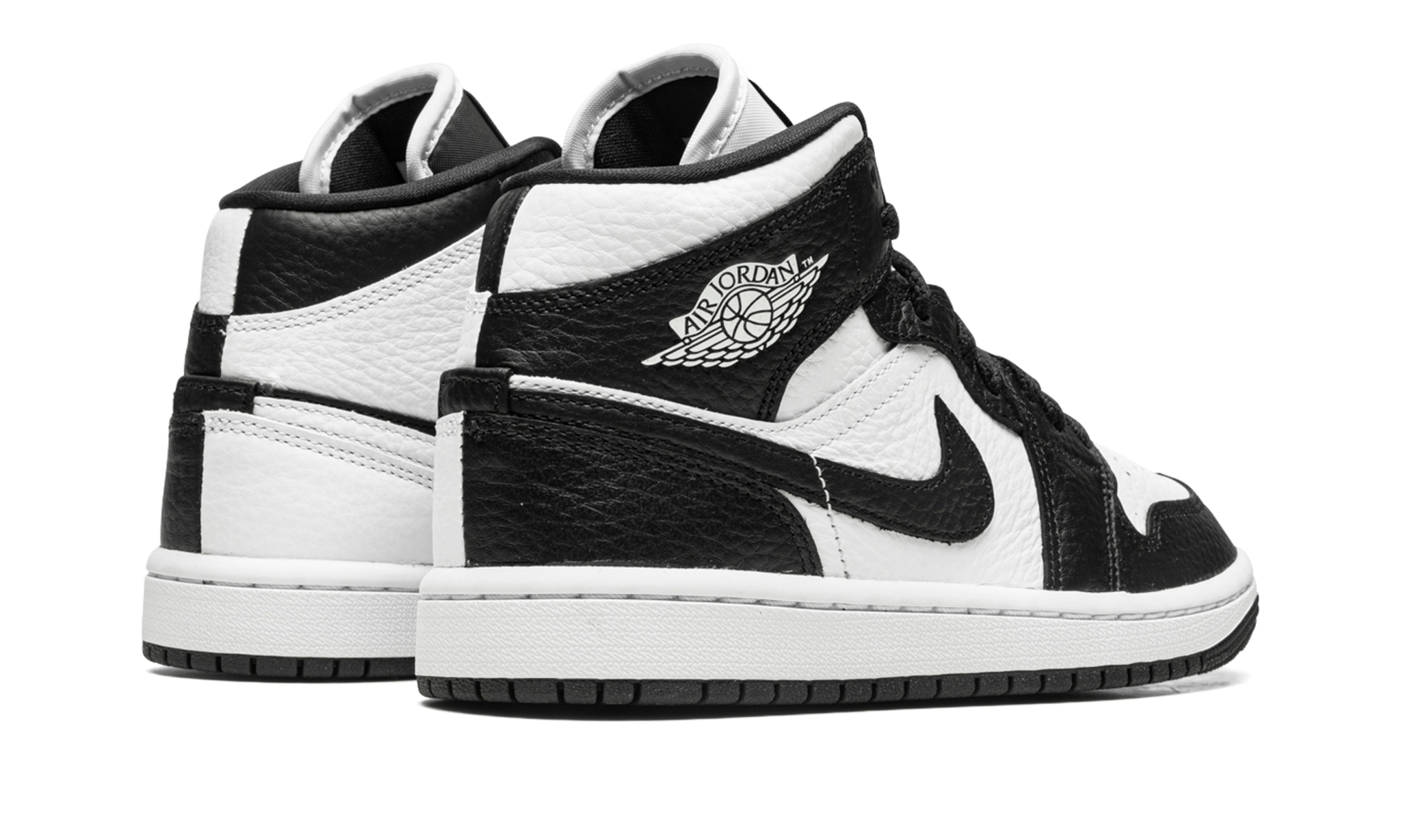 Wmns Air Jordan 1 Mid Se "Split Black White"